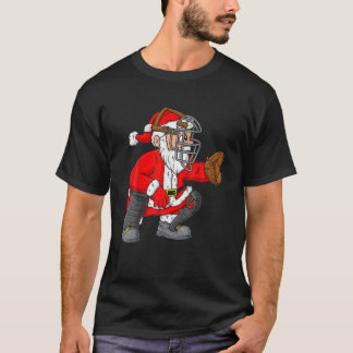 Weihnachts Weihnachtsklaus Baseball Catcher Boys X T-Shirt