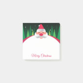 Weihnachts-Weihnachtsklaus Post-It-Notes Post-it Klebezettel (Vorderseite)