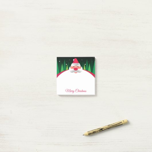 Weihnachts-Weihnachtsklaus Post-It-Notes Post-it Klebezettel (Auf Schreibtisch)