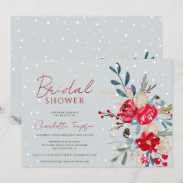 Weihnachts-Weihnachtskritik Brautparty Einladung