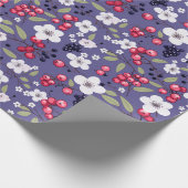 Weihnachts-Weihnachtslied Geschenkpapier (Ecke)