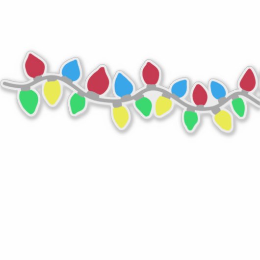 Weihnachts-Weihnachtslieder Aufkleber (Vorderseite)