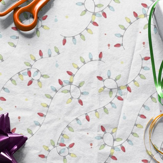 Weihnachts-Weihnachtslieder Festliche Farben Seidenpapier