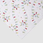 Weihnachts-Weihnachtslieder Festliche Farben Seidenpapier (Ausschnitt)