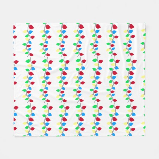 Weihnachts-Weihnachtslieder Fleecedecke (Vorderseite (Horizontal))