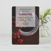 Weihnachts-Weihnachtslieder für Pferde - Foto Einladung (Stehend Vorderseite)