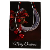 Weihnachts-Weihnachtslieder für Pferde - Foto Mittlere Geschenktüte (Rückseite)