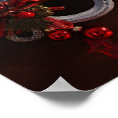 Weihnachts-Weihnachtslieder für Pferde - Foto Poster (Ecke)