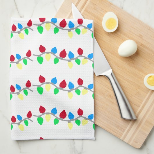 Weihnachts-Weihnachtslieder Geschirrtuch (Viertel Falte)