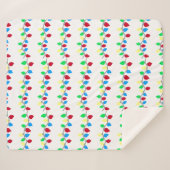 Weihnachts-Weihnachtslieder Sherpadecke (Vorderseite (Horizontal))