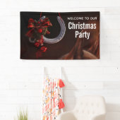 Weihnachts-Weihnachtsliegeplatz für Pferde - Foto Banner (Insitu)