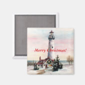 Weihnachts-Weihnachtsmagazin Magnet (Vorderseite/Rückseite)