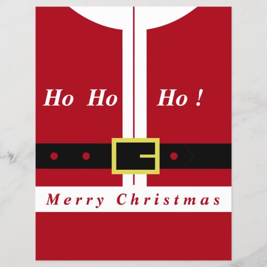 Weihnachts-Weihnachtsmann-Flyer Flyer (Vorne)