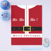 Weihnachts-Weihnachtsmann-Flyer Flyer (Einzeln)