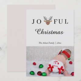 Weihnachts-Weihnachtsmann-Fotokarte Einladung