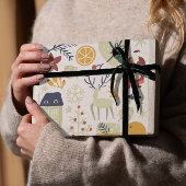 Weihnachts-Weihnachtsmann Geschenkpapier