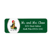 Weihnachts Weihnachtsmann Hat Welsh Terrier Dog Ni (Vorne)