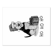 Weihnachts Weihnachtsmann Hat Welsh Terrier Dog Ni Gummistempel (Prägung)