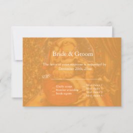 Weihnachts Weihnachtsmann Hochzeit RSVP Karte