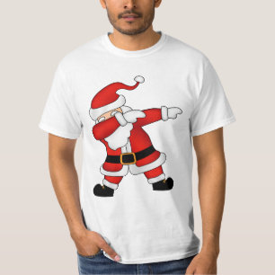 Weihnachts-Weihnachtsmann-Klaus Dabbing T - Shirt