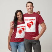 Weihnachts Weihnachtsmann Männer Maroon Basic T Sh T-Shirt (Unisex)