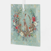 Weihnachts-Weihnachtsmann Ornament Aus Glas (Vorderseite links)