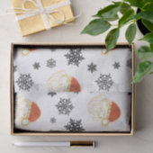 Weihnachts-Weihnachtsmann-Schnee-Illustration Seidenpapier (Geschenk)