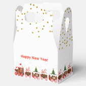 Weihnachts-Weihnachtsmann Train Favor Box Geschenkschachtel (Geöffnet)