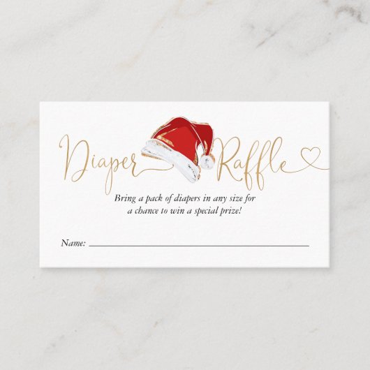 Weihnachts-Weihnachtsmann-Windschutzkarte Visitenkarte (Vorderseite)