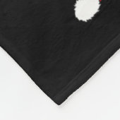 Weihnachts-Weihnachtsmann-Wrestling Xmas Fleecedecke (Ecke)