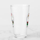 Weihnachts-Weihnachtsmannmütze Beagle (Tri-Farbe 3 Glas (Links)