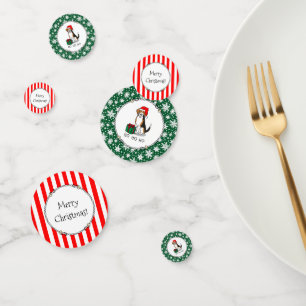 Weihnachts-Weihnachtsmannmütze Beagle (Tri-Farbe 3 Konfetti