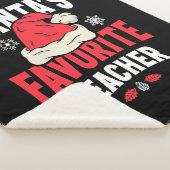 Weihnachts-Weihnachtsmannmütze für den Lieblingsle Sherpadecke (3/4)