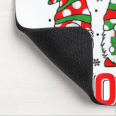 Weihnachts-Weihnachtsmannmütze-Genom für Kinder mi Mousepad (Ecke)