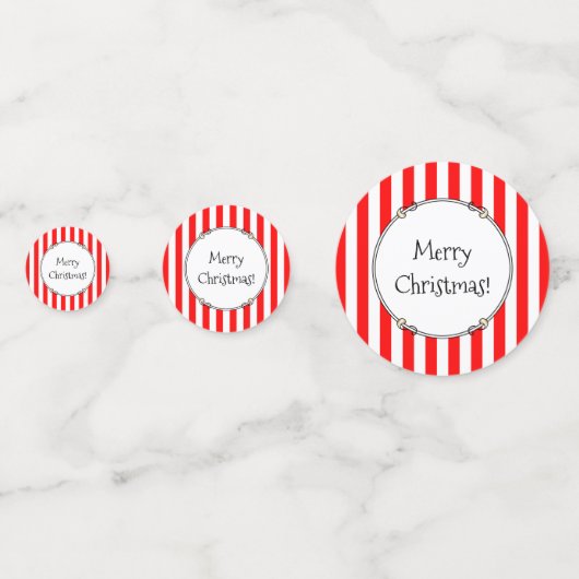 Weihnachts-Weihnachtsmannmütze German Shepherd Dog Konfetti (Rückseiten)