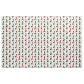 Weihnachts-Weihnachtsmannmütze German Shepherd Dog Stoff (Yard (91,4 cm))
