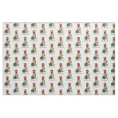 Weihnachts-Weihnachtsmannmütze German Shepherd Dog Stoff (Fat Quarter (45,7 x 55,9 cm))