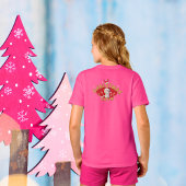 Weihnachts-Weihnachtsmannmütze Gingerbread Alphabe T-Shirt