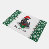 Weihnachts-Weihnachtsmannmütze Scottish Terrier (s Fußmatte (Schrägansicht)