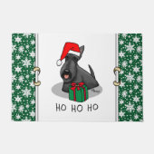 Weihnachts-Weihnachtsmannmütze Scottish Terrier (s Fußmatte (Vorderseite)