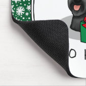 Weihnachts-Weihnachtsmannmütze Scottish Terrier (s Mousepad (Ecke)