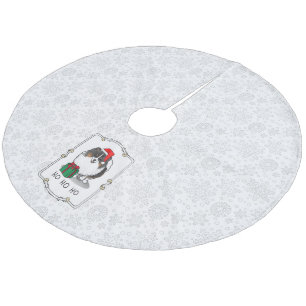 Weihnachts-Weihnachtsmannmütze Spitz (in drei Farb Fleece Weihnachtsbaumdecke