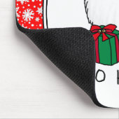 Weihnachts-Weihnachtsmannmütze Spitz (in drei Farb Mousepad (Ecke)