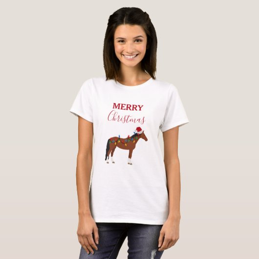 Weihnachts Weihnachtsmannmütze Weihnachten Weihnac T-Shirt (Vorne ganz)