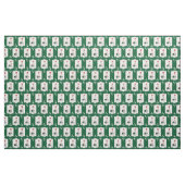 Weihnachts-Weihnachtsmannmütze Whippet Hund Fawn & Stoff (Yard (91,4 cm))