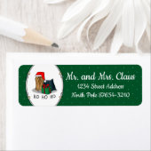 Weihnachts-Weihnachtsmannmütze Yorkshire Terrier Y (Insitu)