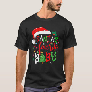 Weihnachts-Weihnachtsmann's Lieblings-Kinderfamili T-Shirt