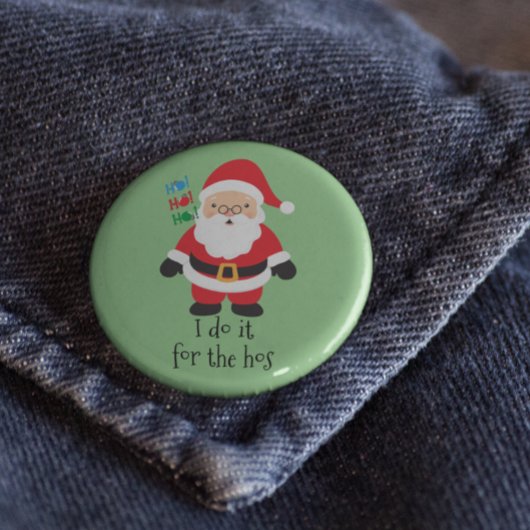 Weihnachts-Weihnachtsmarkt Button