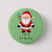 Weihnachts-Weihnachtsmarkt Button (Vorderseite)