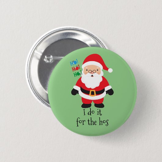 Weihnachts-Weihnachtsmarkt Button (Vorne & Hinten)